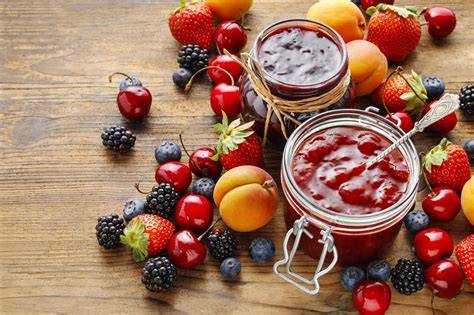Früchte für Mehrfruchtmarmelade