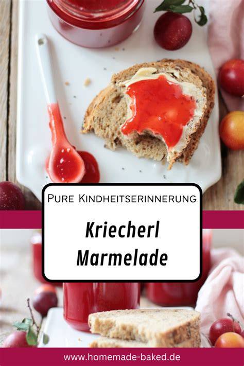 Frühstück mit Kriecherl-Marmelade