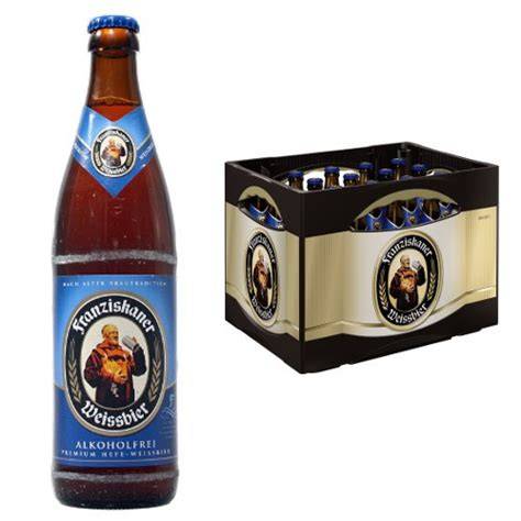 Franziskaner Alkoholfrei im Glas