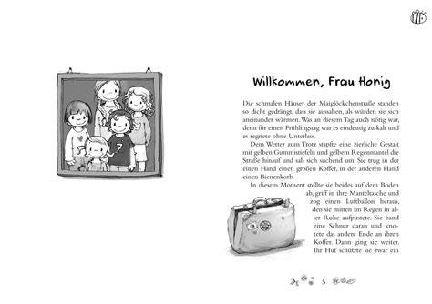 Frau Honig im Gartenhaus bei Familie Kramer, Illustration
