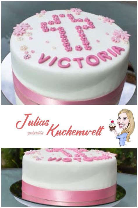 Freihandmalerei und Schriftzüge auf Fondant