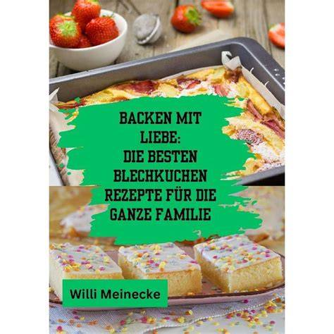 Frisch gebackene Blechkuchen für die ganze Familie