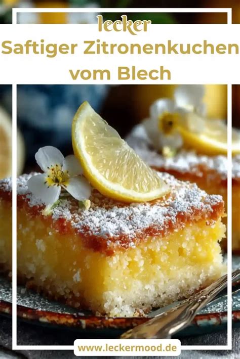 Frisch gebackener Zitronenkuchen mit Haferkleie