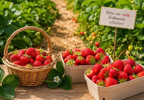 Frische Erdbeeren und Avocados - Zutatenstillleben