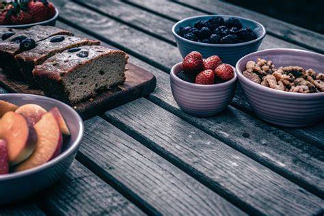 Frische Früchte für gesunde Kuchen