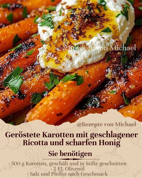 Frische Karotten und Honig als Zutaten für Möhrensaft