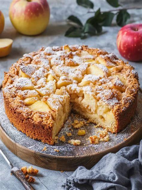 Frische säuerliche Äpfel als perfekte Grundlage für den Apfelkuchen
