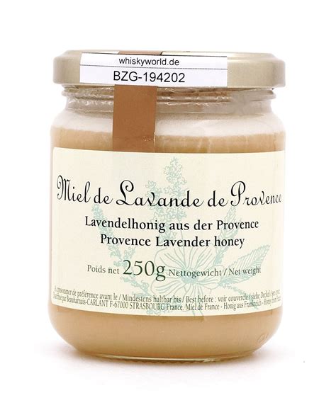 Frisches Lavendelhonig-Glas aus der Provence