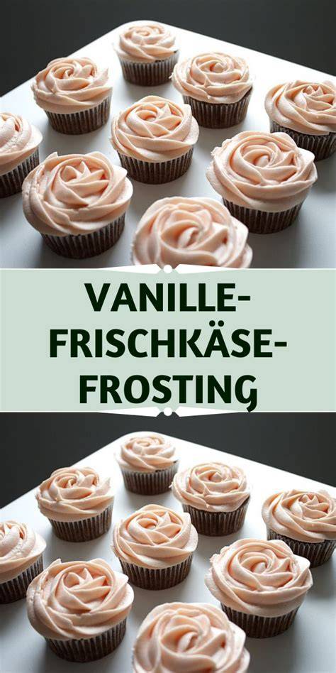 Frischkäse, Puderzucker, Vanille und Sahne auf Tisch