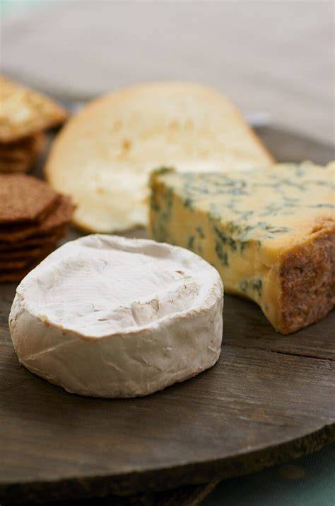 Frischkäsepralinen auf Holzbrett, verschiedene Toppings