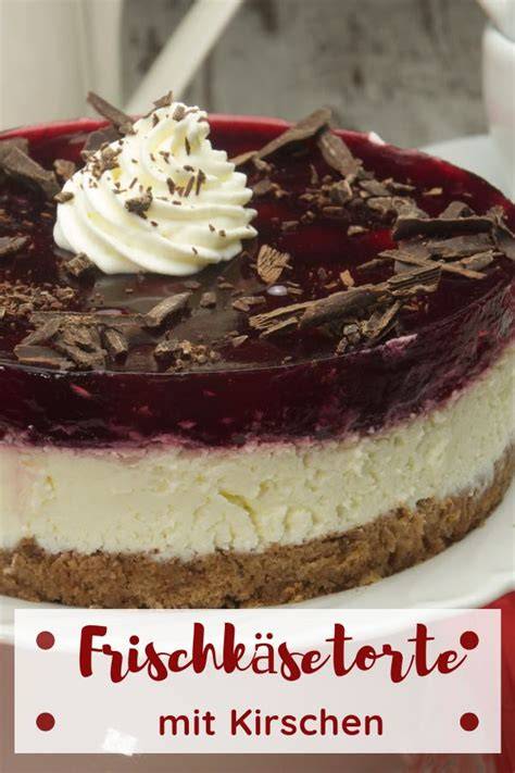 Frischkäsetorte mit Beerengrütze