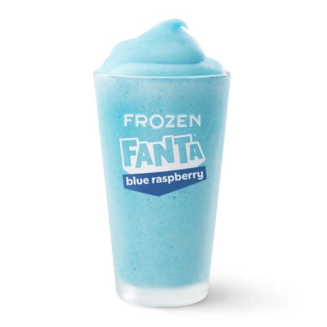 Frozen Fanta Blue Raspberry en Strawberry - ijsproduct