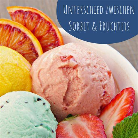 Fruchteis, Sorbet und Frozen Yogurt: Übersicht der Möglichkeiten