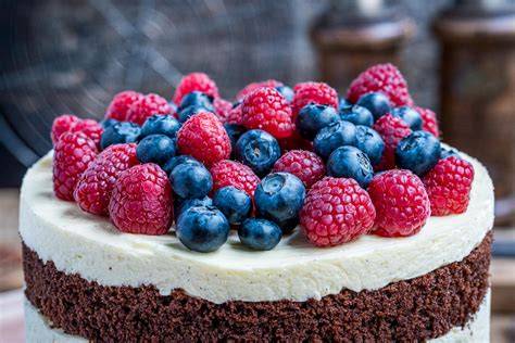 Fruchtfüllung mit Beeren