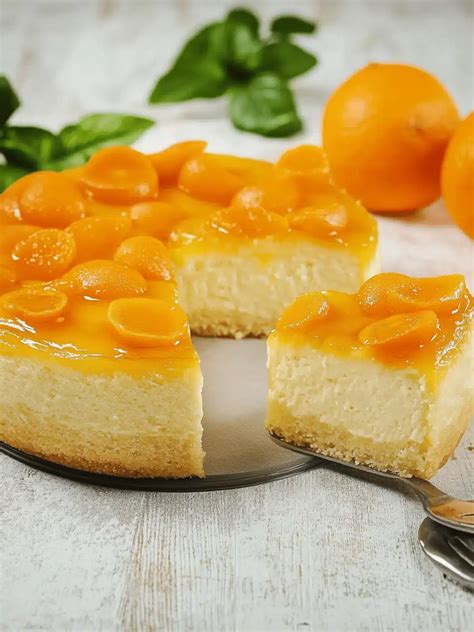 Fruchtige Variante des Blechkäsekuchens mit Mandarinen