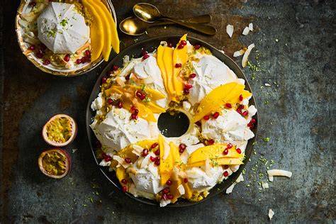 Fruchtiger Tapiokapudding mit Mango und Passionsfrucht