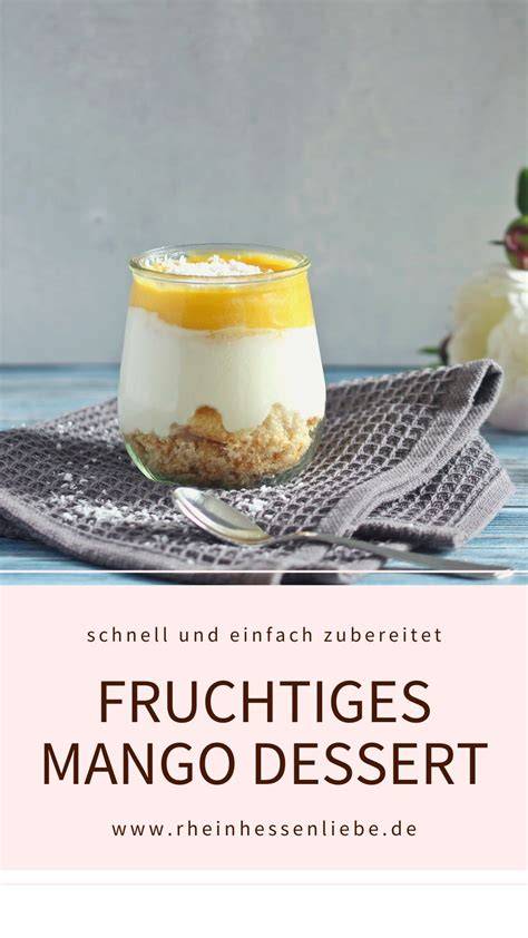 Fruchtiges Mango-Mascarpone-Sahne-Dessert
