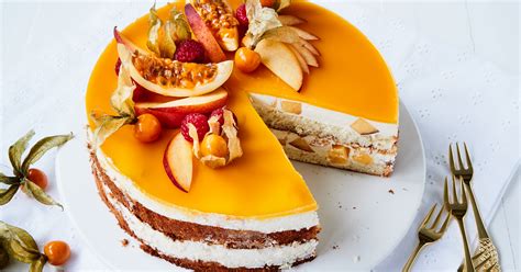 Fruchtspiegel auf Torte