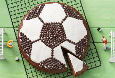 Fußballkuchen für Kindergeburtstag und EM-Party