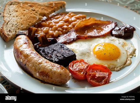 Full English Breakfast mit Black Pudding