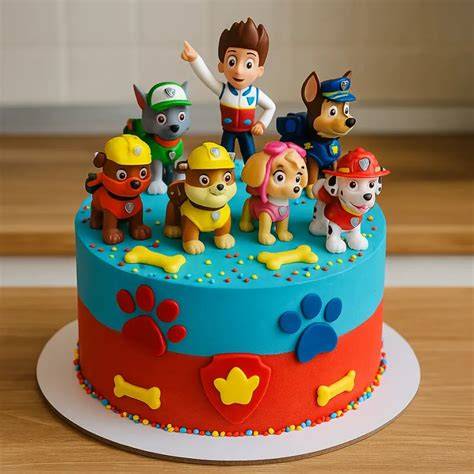 Fundierte Anleitung zur Herstellung einer Paw Patrol Buttercreme Torte