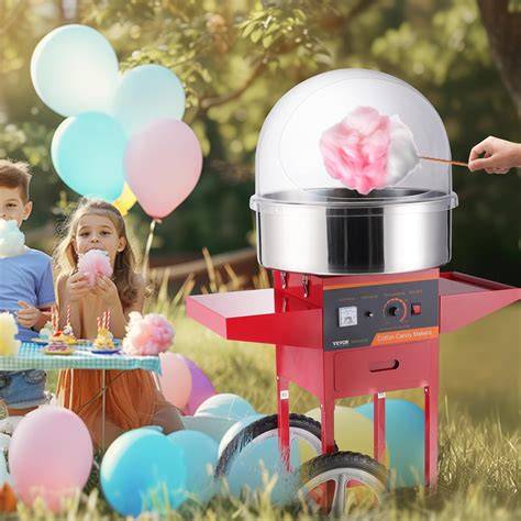 Funktionsweise einer Zuckerwattemaschine