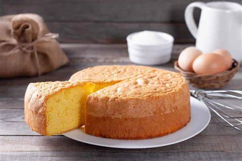 Gâteau de Savoie luftiges Innenleben
