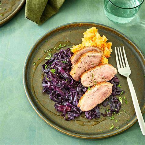 Gänsebraten-Cross-Section und Punkte der Würze