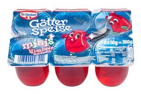 Götterspeise minis Himbeergeschmack