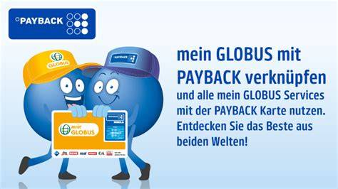 GLOBUS Supermarkt Kundenkarte und PAYBACK Karte