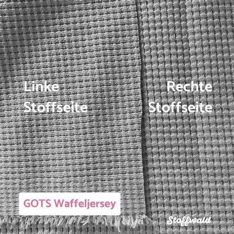 GOTS Waffeljersey vs. Waffle Cotton Jersey Gegenüberstellung