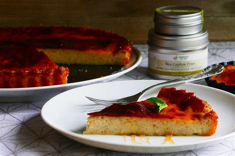 Galatopita: griechischer Grießkuchen mit Orangenabrieb
