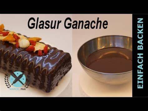 Ganache und Glasur für Obst und Gebäck