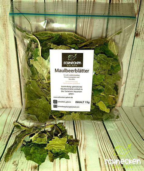 Garnelenfutter und Naturfutter (Laub, Gemüse)