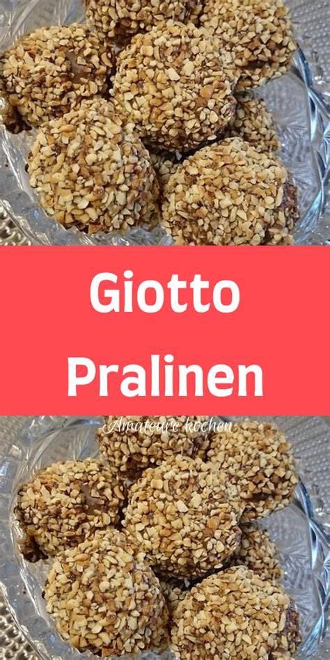 Garnitur-Ideen: Vanillesahne, Krokant, Pralinen und Giotto