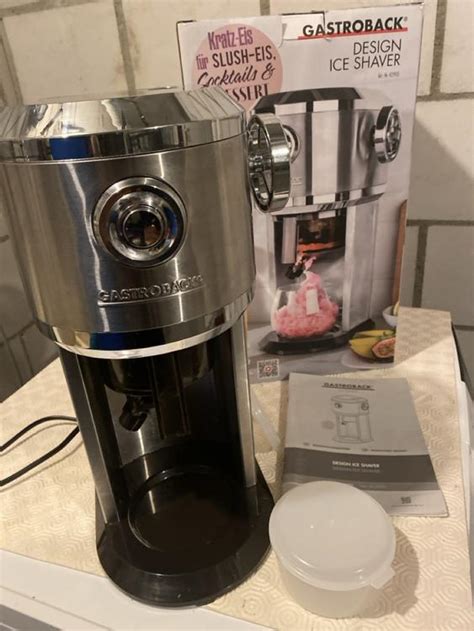 Gastroback Ice Shaver mit Eisraspel