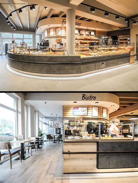 Gastronomie-Bereich im Outlet (Bistro, Bäckerei, 