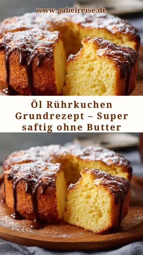 Gebackener Rührkuchen auf einem Kuchenteller