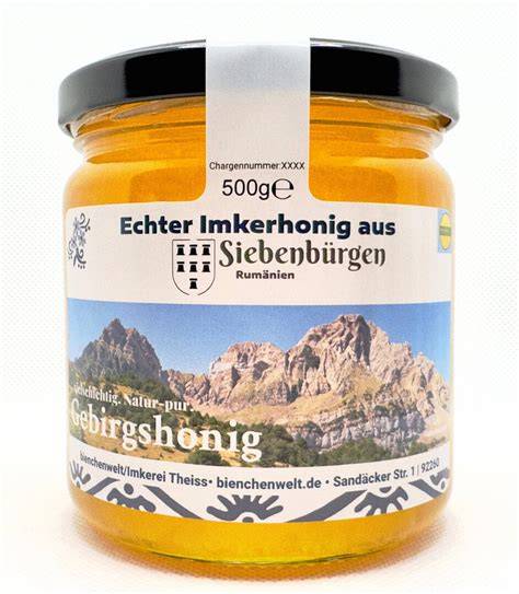 Gebirgshonig: Landschaft und Blüten