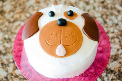 Geburtstagstorte Hund, Tierform Kuchen