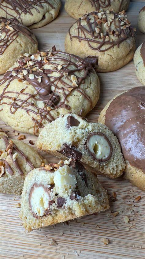 Gefüllte Cookies - verschiedene Füllungen und Toppings