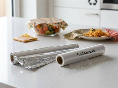 Gefrierbeutel, Alufolie und Gefrierdosen als Verpackungsmaterial