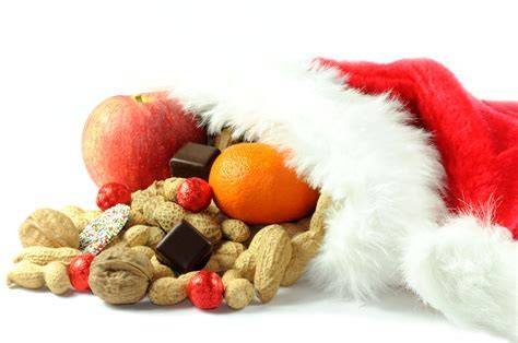 Gefriergetrocknetes Obst im Nikolausstiefel