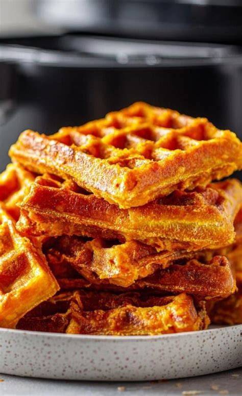 Gefrorene Waffeln im Toaster und Airfryer