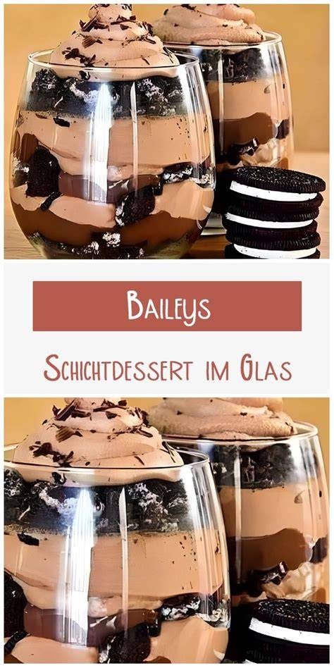 Gefrorener Baileys-Schoko-Shake im Glas