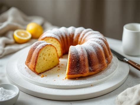 Gefrorener Kuchen im Backofen zum Auftauen