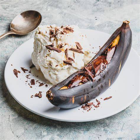 Gegrillte Schoko-Bananen