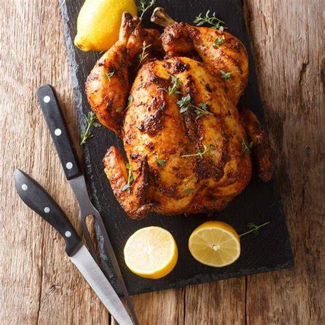 Gegrilltes Hähnchen mit Honig-Senf-Glaze
