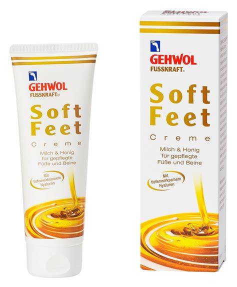 Gehwol Fusskraft Soft Feet Creme Tube und Inhaltsstoffe