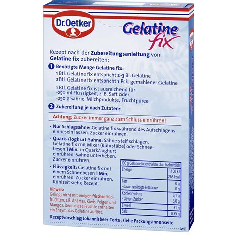 Gelatine in der Backstube: vielseitige Anwendung